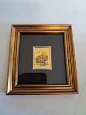 QUADRETTO SU FOGLIA ORO 23 KT