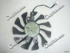 Zotac GTX980Ti OC EVERFLOW T129215SM DC12V 4 pin 4 fili scheda grafica ventola di raffreddamento