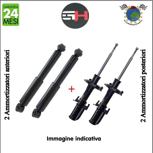 Kit ammortizzatori ant - ammortizzatori, gh