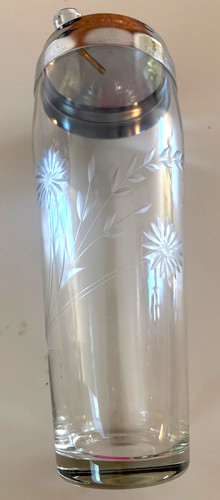 Cocktail shaker vetro inciso - cocktail,