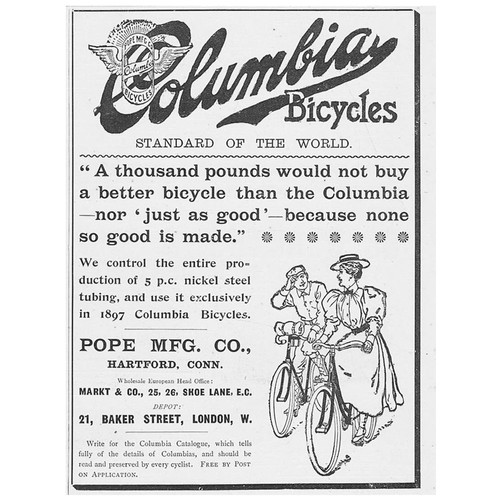Columbia bicycles standard - bicycles, del