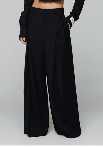 Pantalone palazzo wide - pantalone, leg