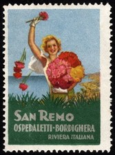 Vintage Italy Poster Stamp San