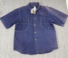 Camicia denim uomo vintage
