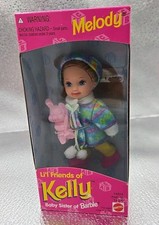 Mattel Barbie Sister Li'l Friends Of Kelly - Bambola Melodia con Coniglietto Rosa 🐇 Nuova!