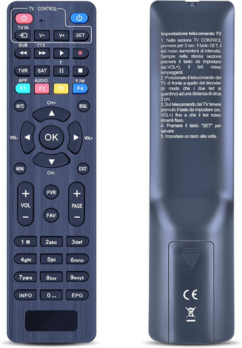 Telecomando ricambio per - di,