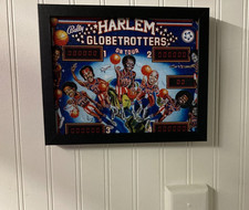 Retro Glow Pinball Art 8"x 10"