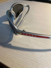 Occhiali da Sole Prada Sport Linea Rossa – Modello Vintage Argento/Antracite