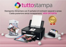 PROMO STAMPANTE ALIMENTARE PER CIALDE OSTIA PASTA DI ZUCCHERO CERTIFICATA HACCP