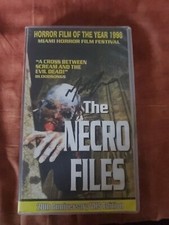 The Necro Files Clamshell VHS