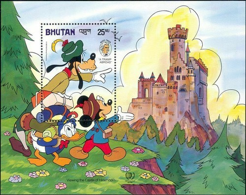 Bhutan 1985 disney mark - 1985,