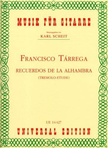 Recuerdos alhambra score - recuerdos, la