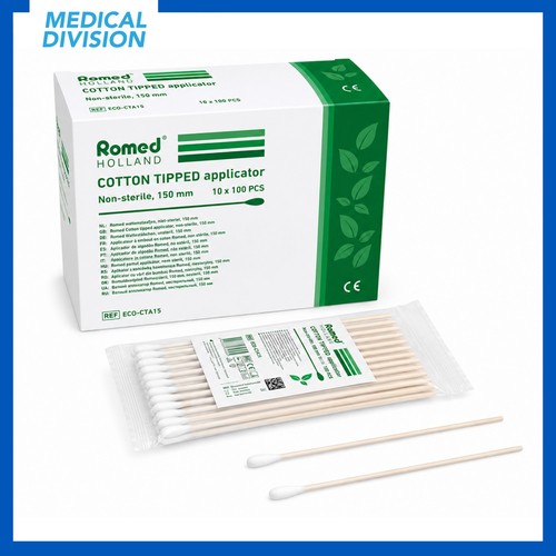 100 tamponi cotonati per - 100,