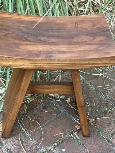Panca rustica teak seduta