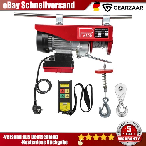 Verricello elettrico 230v - verricello, con