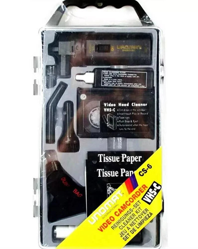 Unomat vhs cleaner kit - cleaner,