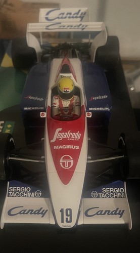 Ayrton senna minichamps - ayrton, 1/18