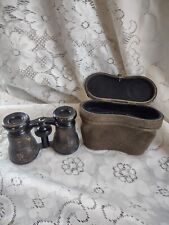 Antico binocolo Colmont Fab Paris con custodia