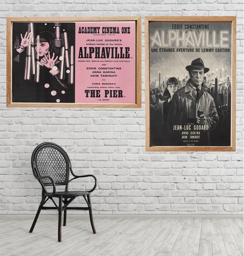 Alphaville locandina film - alphaville,