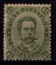 Regno italia 1889 umberto - regno, i