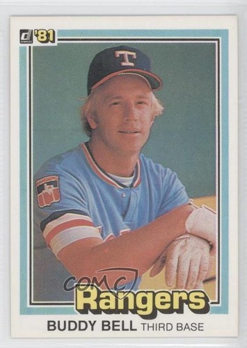 Donruss buddy bell - buddy, 1981
