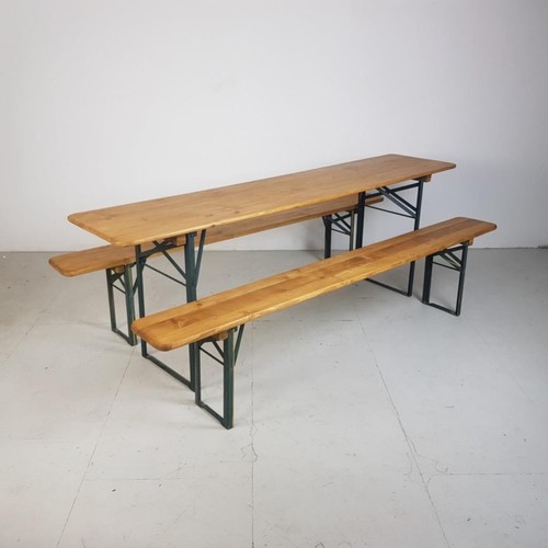 Set panca tavolo - panca, birra