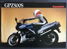 Brochure vendita moto KAWASAKI GPZ500S c1991 #99948-1014 ALL-E X-V