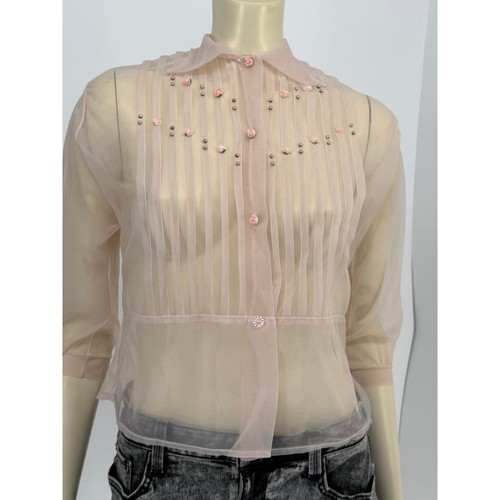 Camicetta vintage organza - camicetta,
