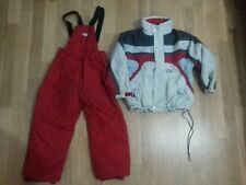 lotto 727 ASTROLABIO salopette tuta completo neve bimbo bambino tg.28