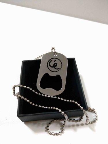 Collana metallo argento - collana,