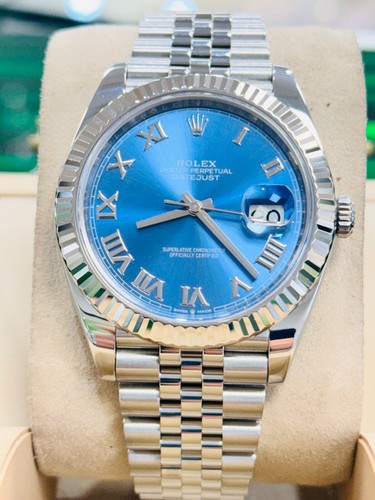 Rolex datejust 41mm 126334 - 41mm, blu