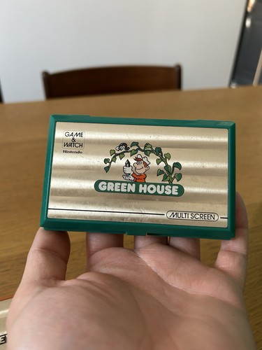 Nintendo game and watch green - nintendo,