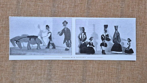 Tavolara nel 1935 pupazzi - tavolara,