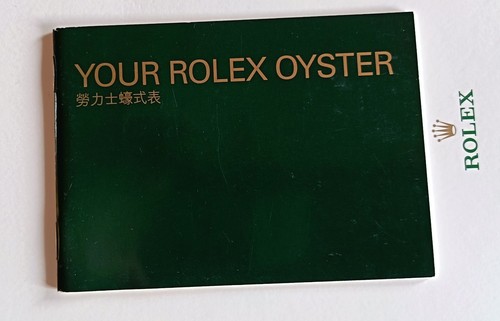 Genuine rolex booklet hk - genuine,