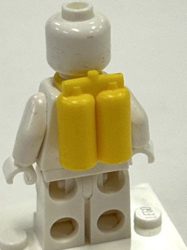 Lego minifigure giallo space - lego,
