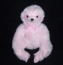 Peluche fiocco bradipo rosa