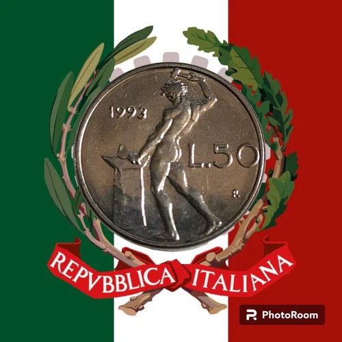 Moneta lire cinquanta - lire,