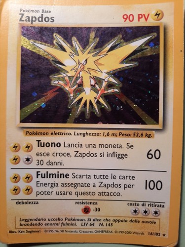 Zapdos fossil ita - 15/62,