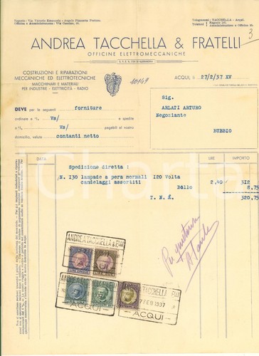 1937 acqui terme andrea - acqui,