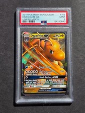 Pokemon PSA 9 DRAGONITE GX