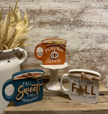 Fall Pumpkin Coffee Bar Decor