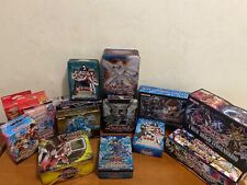 Yu-Gi-Oh scatole in latta mazzi di carte bustine deck vuoti