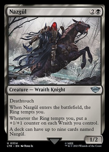Mtg nazgûl 334 - exc,