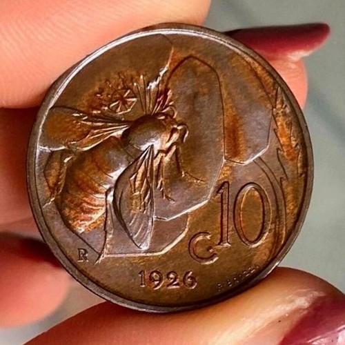 Centesimi 1926 ape vittorio - 10,