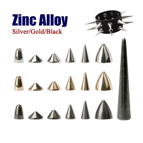 Borchie piramide zinco punte