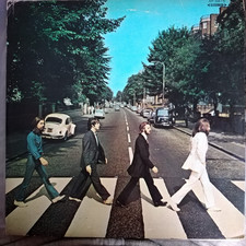 lp the Beatles 'Abbey road', AP-88I5, MADE IN JAPAN, con inserto testi.