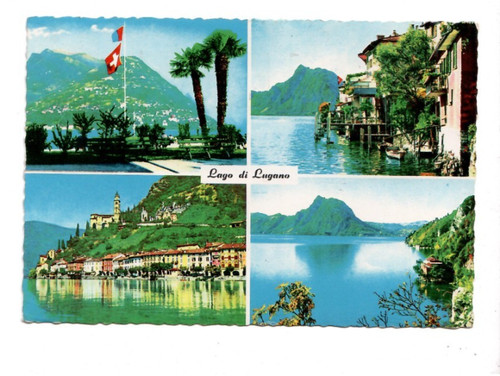 7110 lago lugano - lugano, vedute