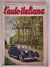 Rivista L' AUTO ITALIANA  la