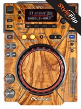 Pioneer CDJ-400 Skin | Wood #6