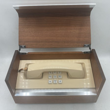 Telefono Elettrico Western Nascosto Esecutivo Pulsante Telefono Spia Scatola Legno